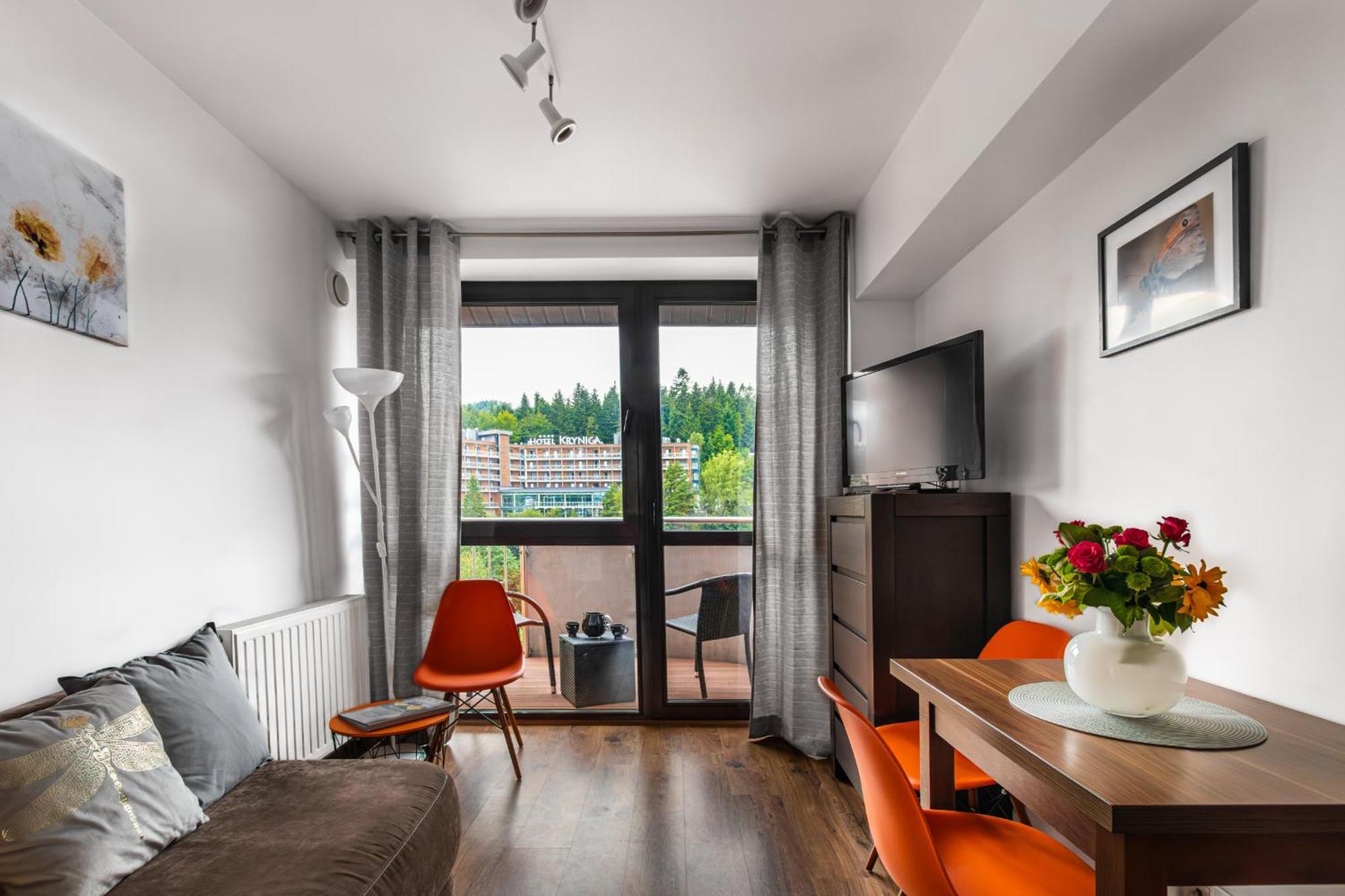 Aparthotel City Center Apartments Krynica-Zdrój Zewnętrze zdjęcie