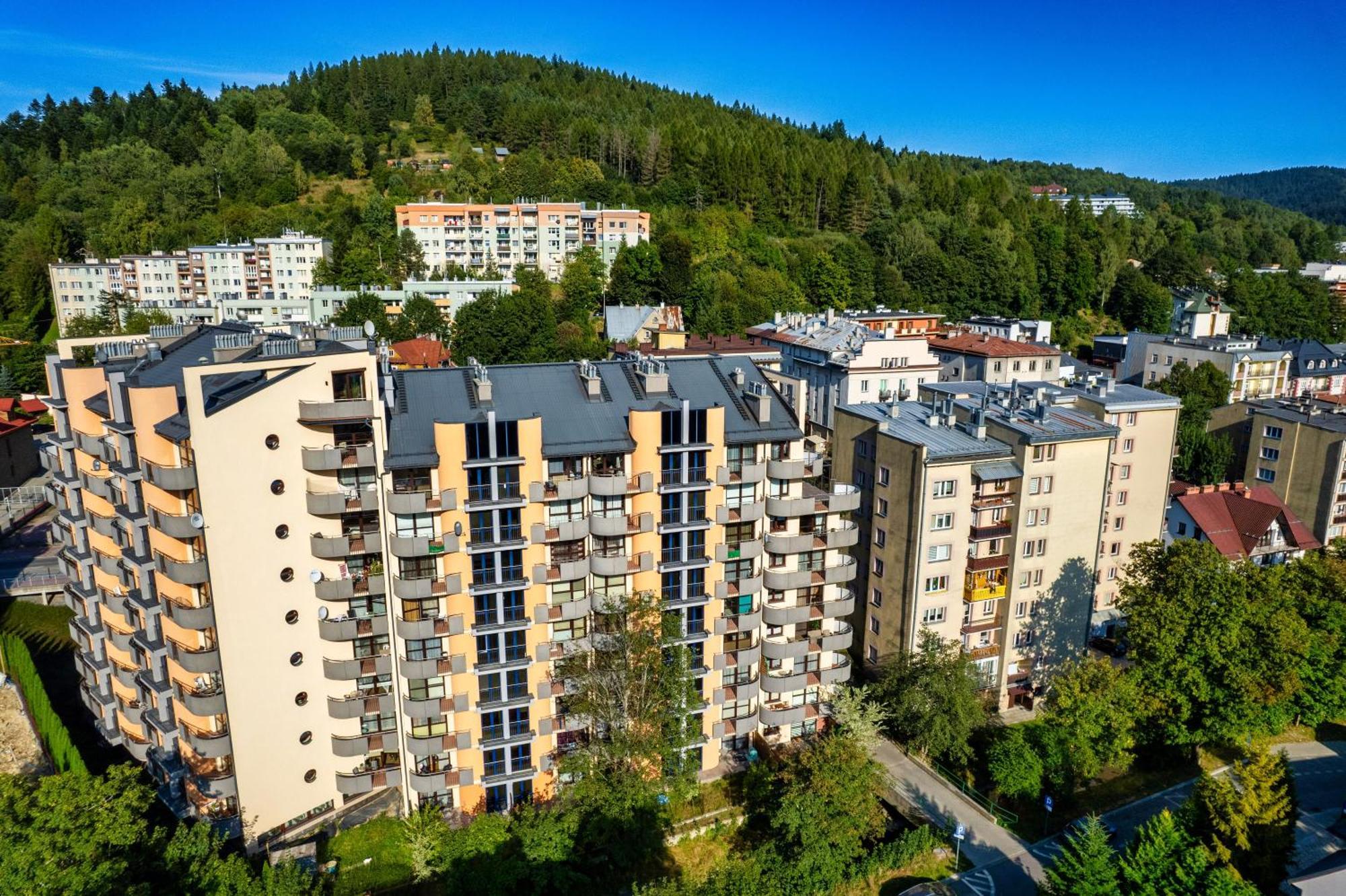Aparthotel City Center Apartments Krynica-Zdrój Zewnętrze zdjęcie
