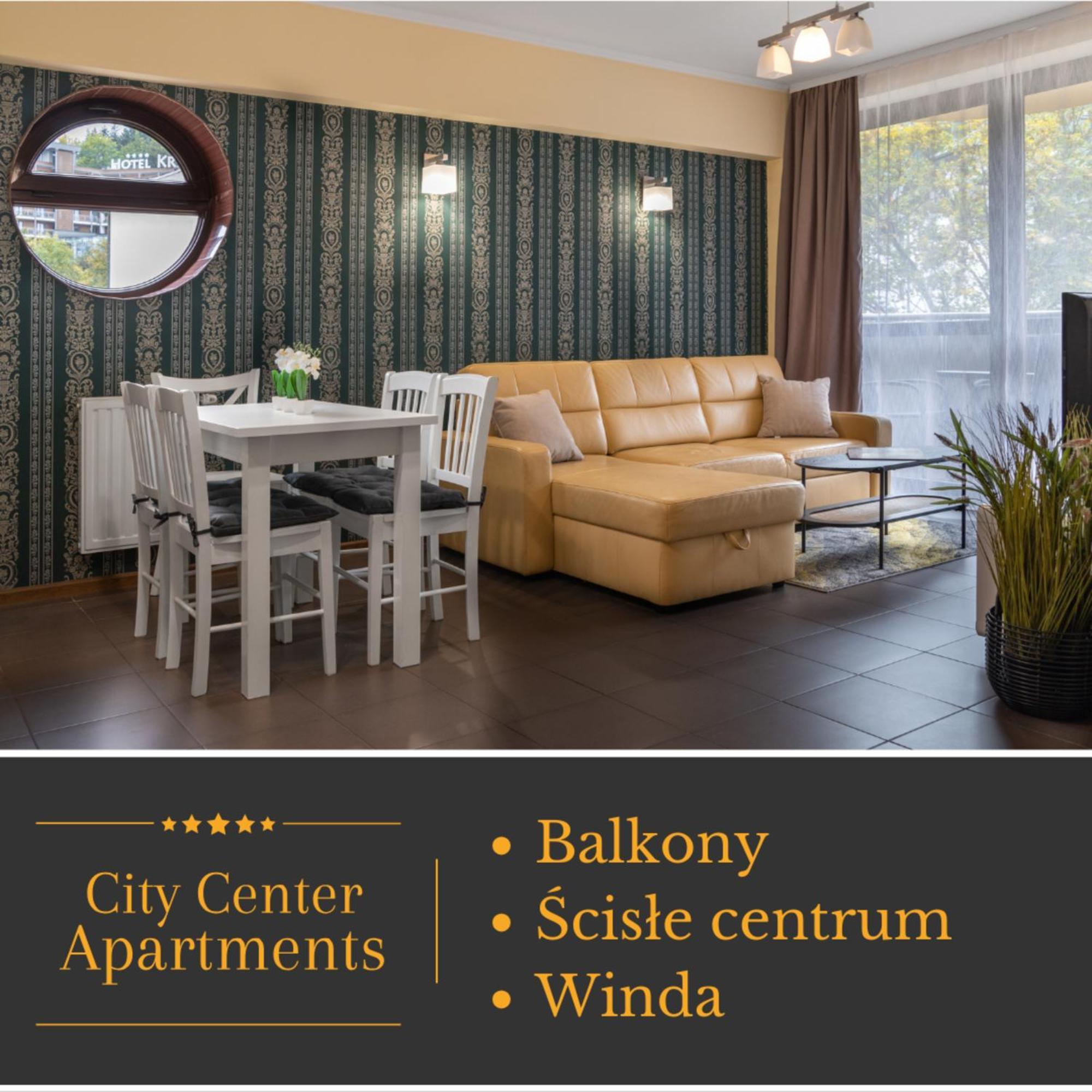Aparthotel City Center Apartments Krynica-Zdrój Zewnętrze zdjęcie
